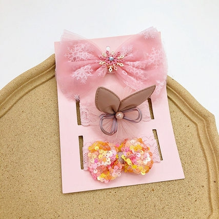 初诞之礼 婴幼儿可爱发饰发带