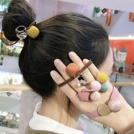 第八街 头绳橡皮筋*4件