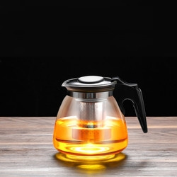 龙新堂 玻璃茶壶 功夫泡茶壶 1000ml