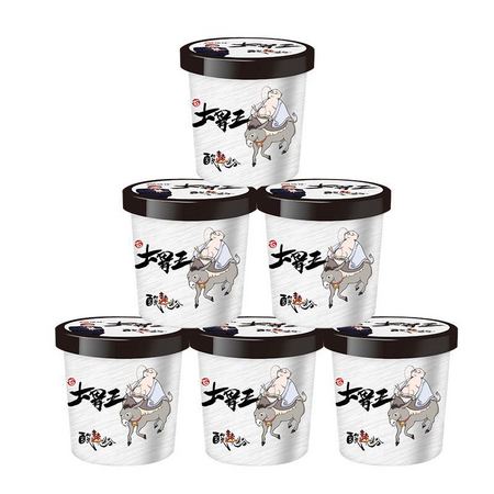 大胃王 酸辣粉桶装 112g*6桶