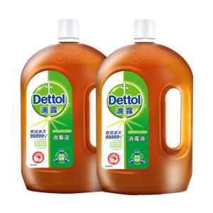 滴露 杀菌消毒液 1.8L*2瓶