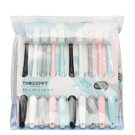 沐暄 成人软毛牙刷 20只装