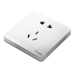 Schneider Electric 施耐德 绎尚系列 五孔插座*2只