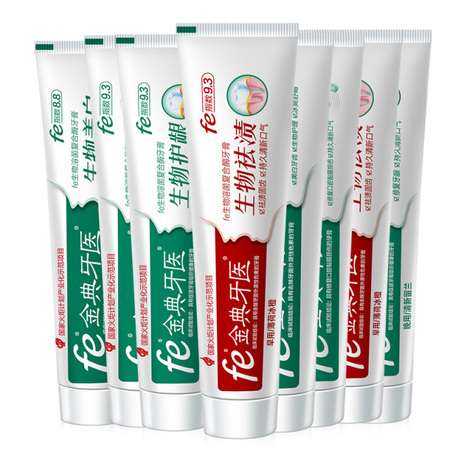 fe 金典牙医 金典牙膏上市纪念版套装（共420g+赠同款套装）