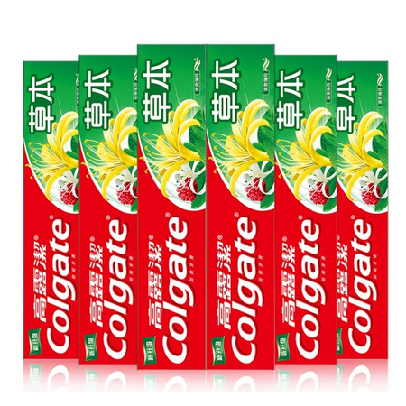 Colgate 高露洁 草本牙膏140g*6支