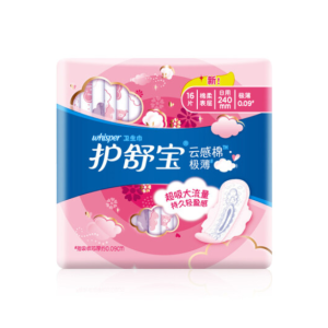 whisper 护舒宝 云感棉超净棉日用卫生巾 240mm*16片