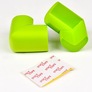 小白马 L型儿童防撞角 草绿色 10只装