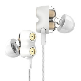 Langsdom 兰士顿 D2 入耳式有线耳机 无麦版 白色