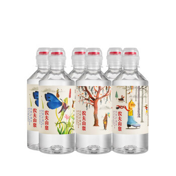 NONGFU SPRING 农夫山泉 运动盖天然矿泉水 400ml*6瓶 *2件