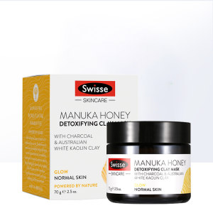 澳洲进口 Swisse 麦卢卡蜂蜜净化面膜 70g 69元进口日价