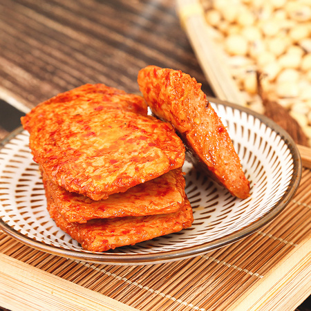 鸽鸽 手撕素肉 500g 香辣/酱香