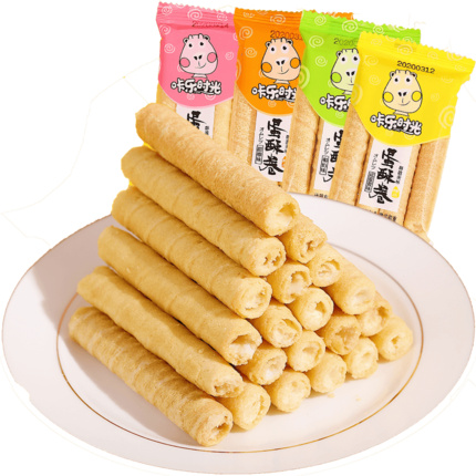 罐西 蛋黄酥卷心酥 60支 400g *2件