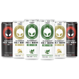元気森林X德国Symise 外星人 0糖运动饮料 330ml*6罐 39.9元包邮