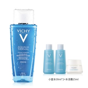 VICHY 薇姿 温泉矿物水活爽肤水 200ml（赠 爽肤水 30ml*2+矿物保湿水活霜15ml）