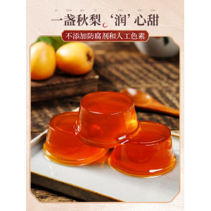 李子柒 秋梨枇杷膏果冻 70g*6个