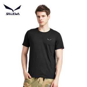 德国 沙乐华 Salewa 徒步系列 单向导湿透气 男女弹力T恤