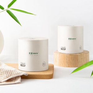 小米众筹爆款 无染 食品级 竹纤维抑菌 有芯卷纸 140g*27卷 59元包邮