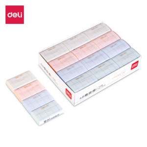 deli 得力 71095 方寸格系列4B美术橡皮擦 36块 *3件 +凑单品