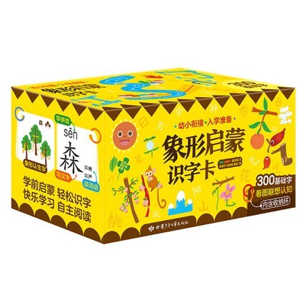 《象形启蒙识字卡》 带拼音 300张