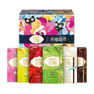 天猫超市 格力高百醇 注心饼干棒 6味6盒*2件