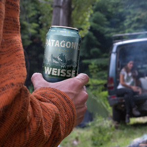 百威精酿 阿根廷进口 帕塔歌尼亚 白啤酒 473ml*6听 59元包邮 赠充气枕