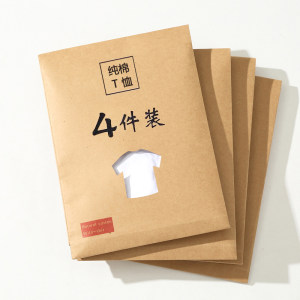 宝牧多斯 男士纯棉宽松T恤 4件