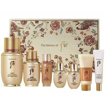 WHOO 后 秘贴焕然修护精华液套装 6件套