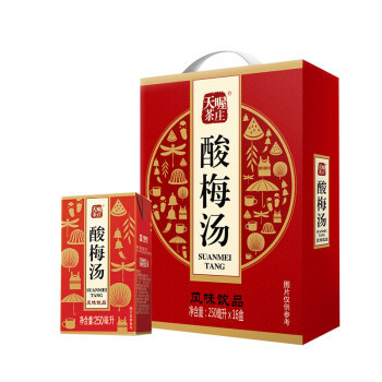 天喔茶庄 酸梅汤 250ml*16盒