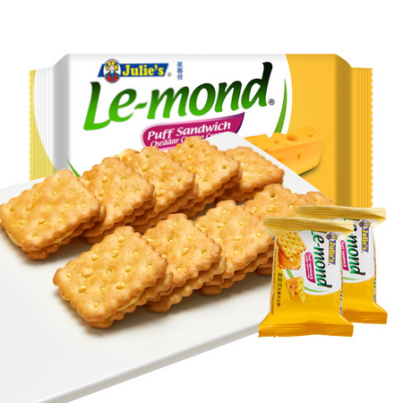茱蒂丝 雷蒙德乳酪夹心饼干 180g *3件
