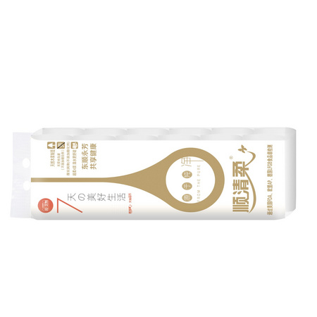 顺清柔 无芯卷纸 4层36卷 共2700g