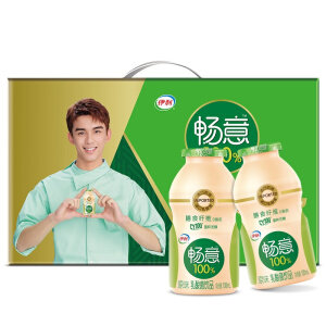 伊利 畅意100% 原味乳酸菌饮品 100ml*40瓶*4件