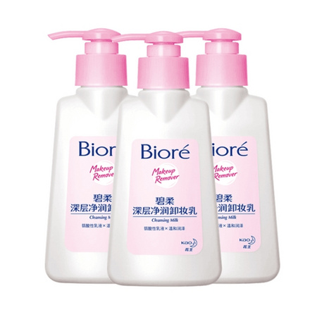 Biore 碧柔 深层卸妆乳 150ml*3瓶