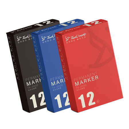 touch mark 3956 小双头美术勾线笔 6支 三色可选