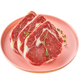 小牛凯西 澳洲进口 原切眼肉牛排套餐 100g*10片 129元包邮 直降10元