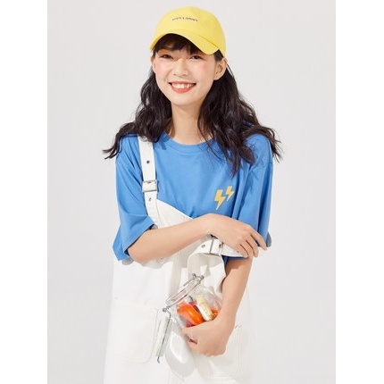 聚划算百亿补贴：Meters bonwe 美特斯邦威 110512 女士短袖T恤