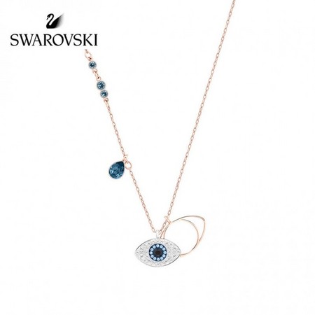 88VIP：SWAROVSKI 施华洛世奇 Duo Evil Eye 恶魔之眼 5172560 项链