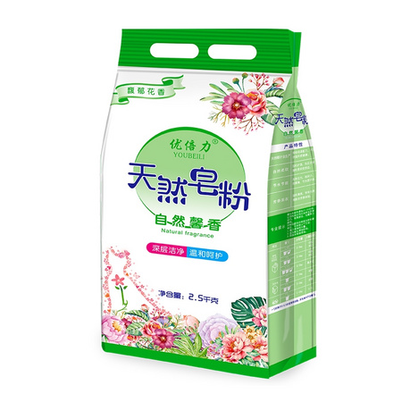 优倍力 天然皂粉 5斤装