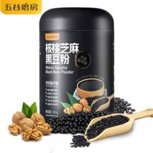 薇娅推荐 五谷磨房 核桃黑芝麻黑豆粉 600g 30万4.9好评 49.9元青年狂欢价 超市88元