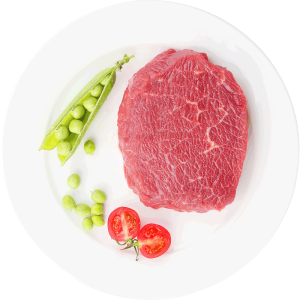 进口牛肉 小牛凯西 整切菲力牛排套餐 130g*10片