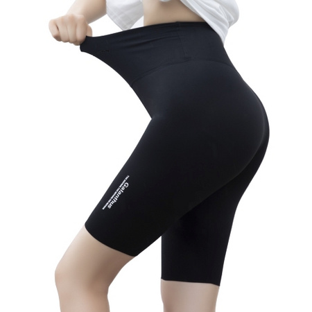 PUJF L6635-1 高腰紧身五分打底裤