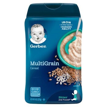 Gerber 嘉宝 宝宝混合谷物高铁米粉 2段 227g *8件
