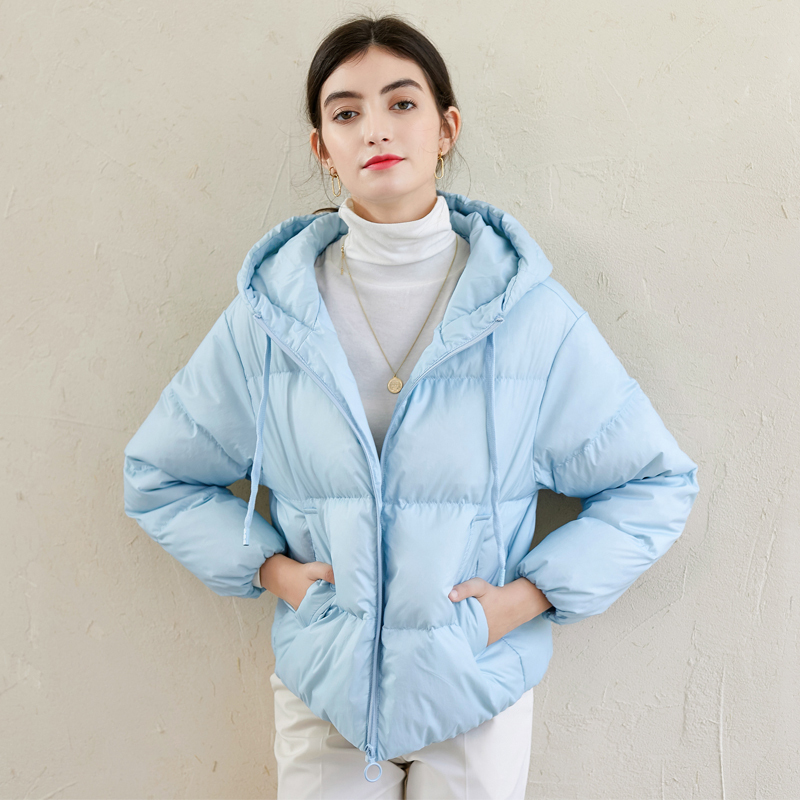 暖频道 620610 女款面包羽绒服