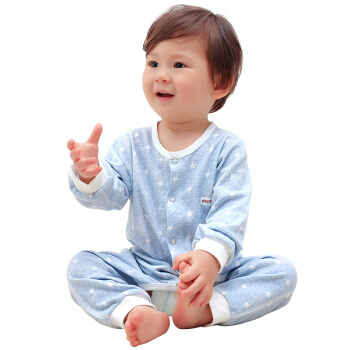 Elepbaby 象宝宝 全棉针织婴儿连体衣 *2件 +凑单品