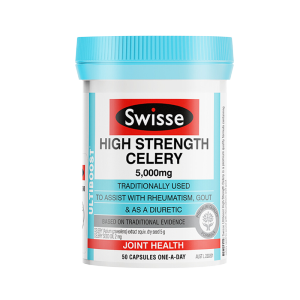 澳洲原装进口 Swisse 芹菜西芹籽精华 50粒 降尿酸 缓解风湿痛风