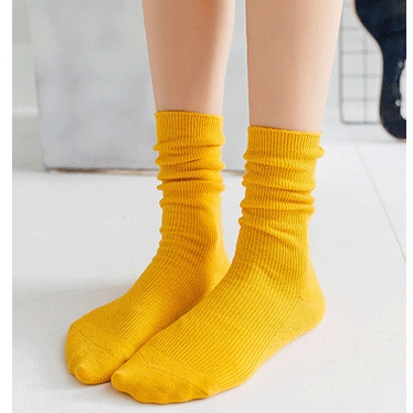 浮仕流 FS201822 女士堆堆袜 3双