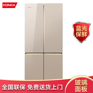 KONKA 康佳 BCD-458EBX4S 十字对开门冰箱 458升
