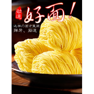 罗锦记 广东手工云吞竹升面4斤 20.8元包邮