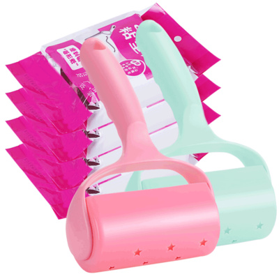 妃森 可撕式滚筒粘毛器 10cm1柄无壳+1卷纸（共1卷60撕）