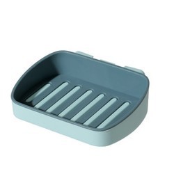 向伦家居 壁挂式双层沥水香皂盒