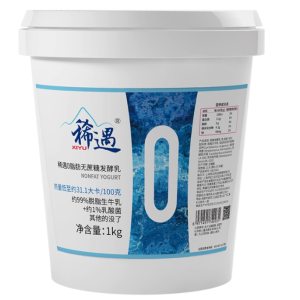 新疆 稀遇 脱脂酸奶 2斤 乳含量≥99% 0脂0糖0添加